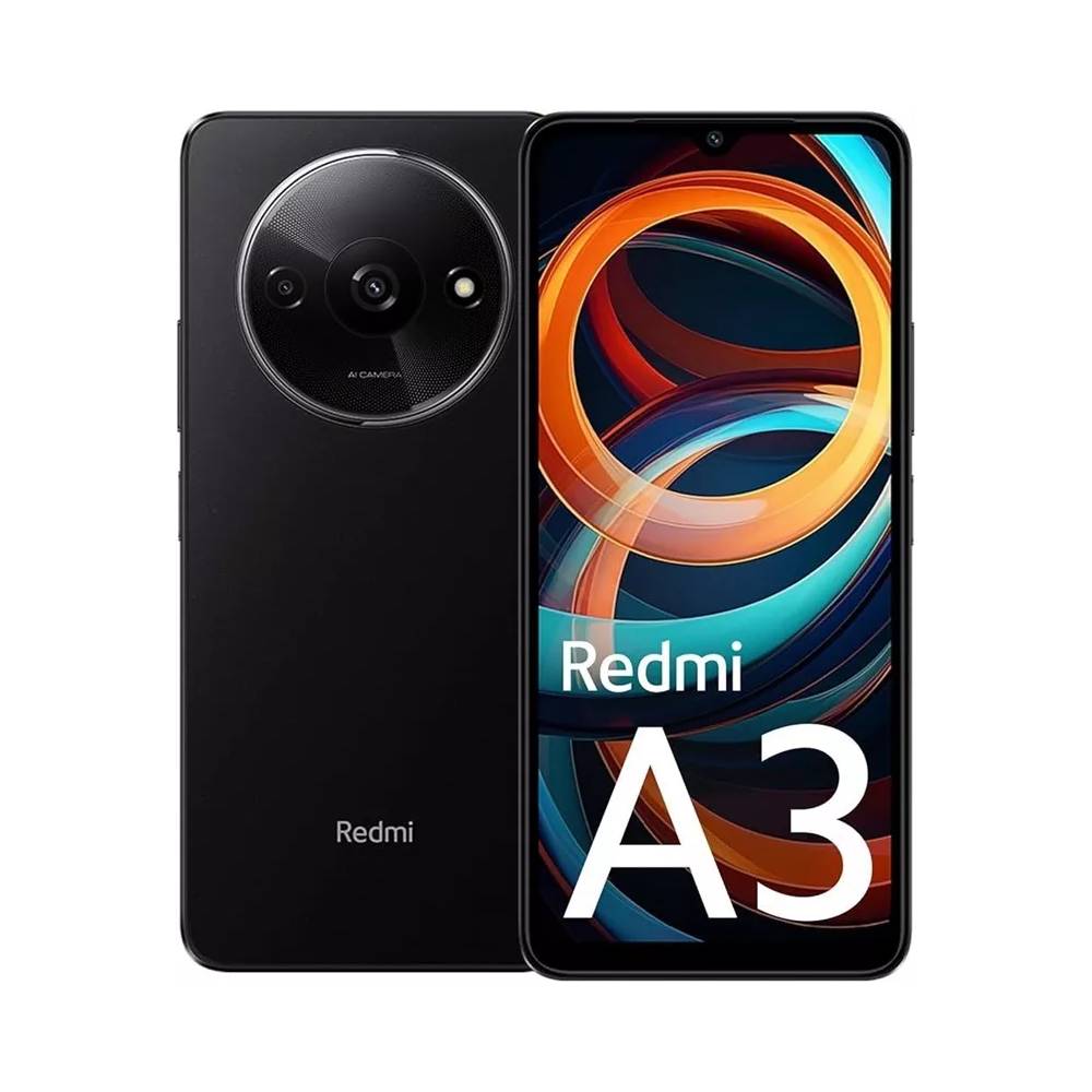 Mobilusis telefonas Redmi A3, 64 GB, juodas