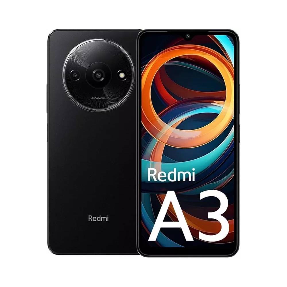 Mobilusis telefonas Redmi A3, 128 GB, juodas