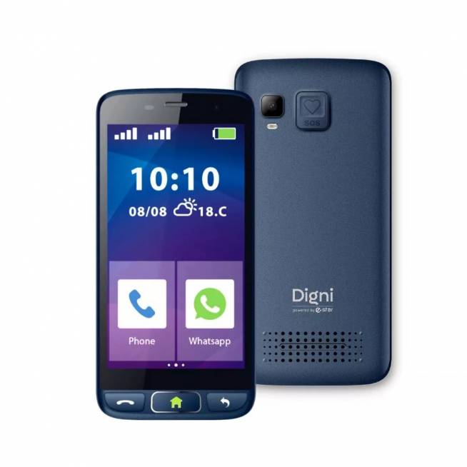 Mobilusis telefonas Digni Smart, 16 GB, mėlynas