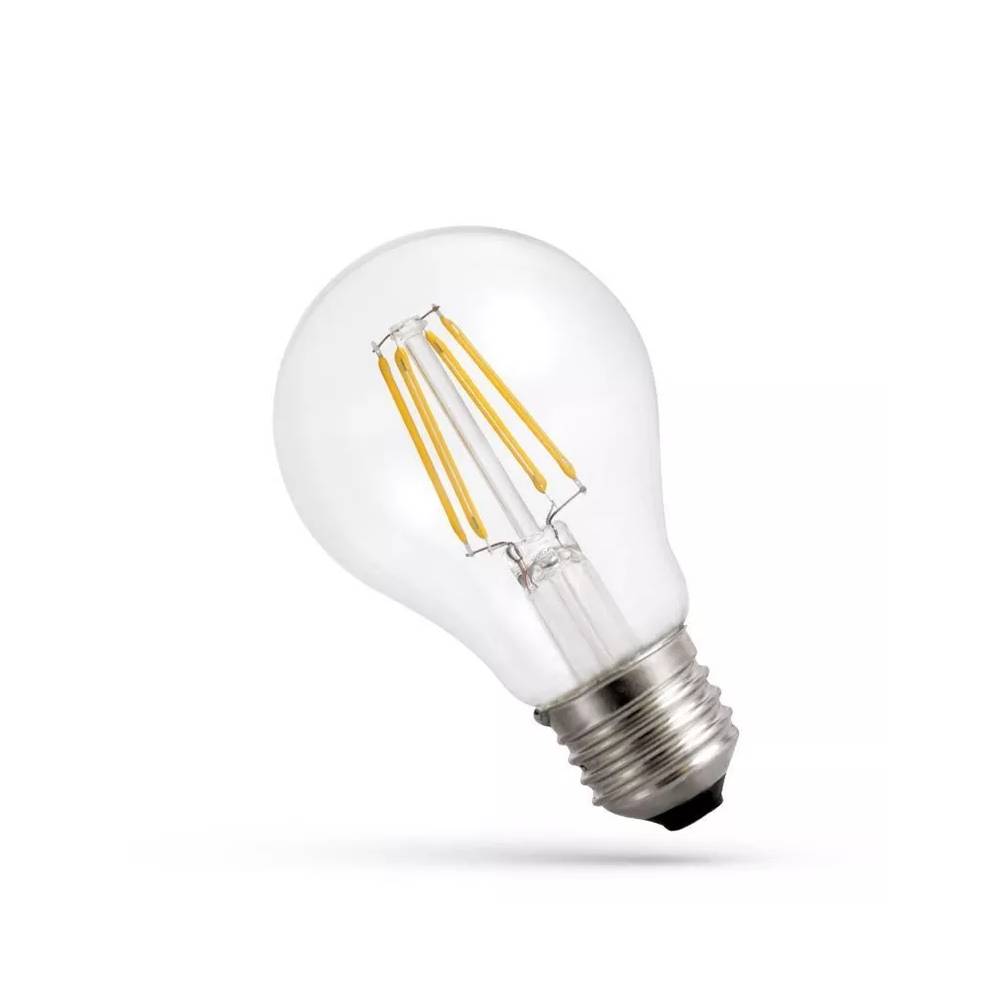 Lemputė Spectrum LED, A60, šiltai balta, E27, 3.8 W, 806 lm