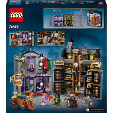 Konstruktorius LEGO Harry Potter Olivanderio ir Madam Malkin parduotuvės 76439