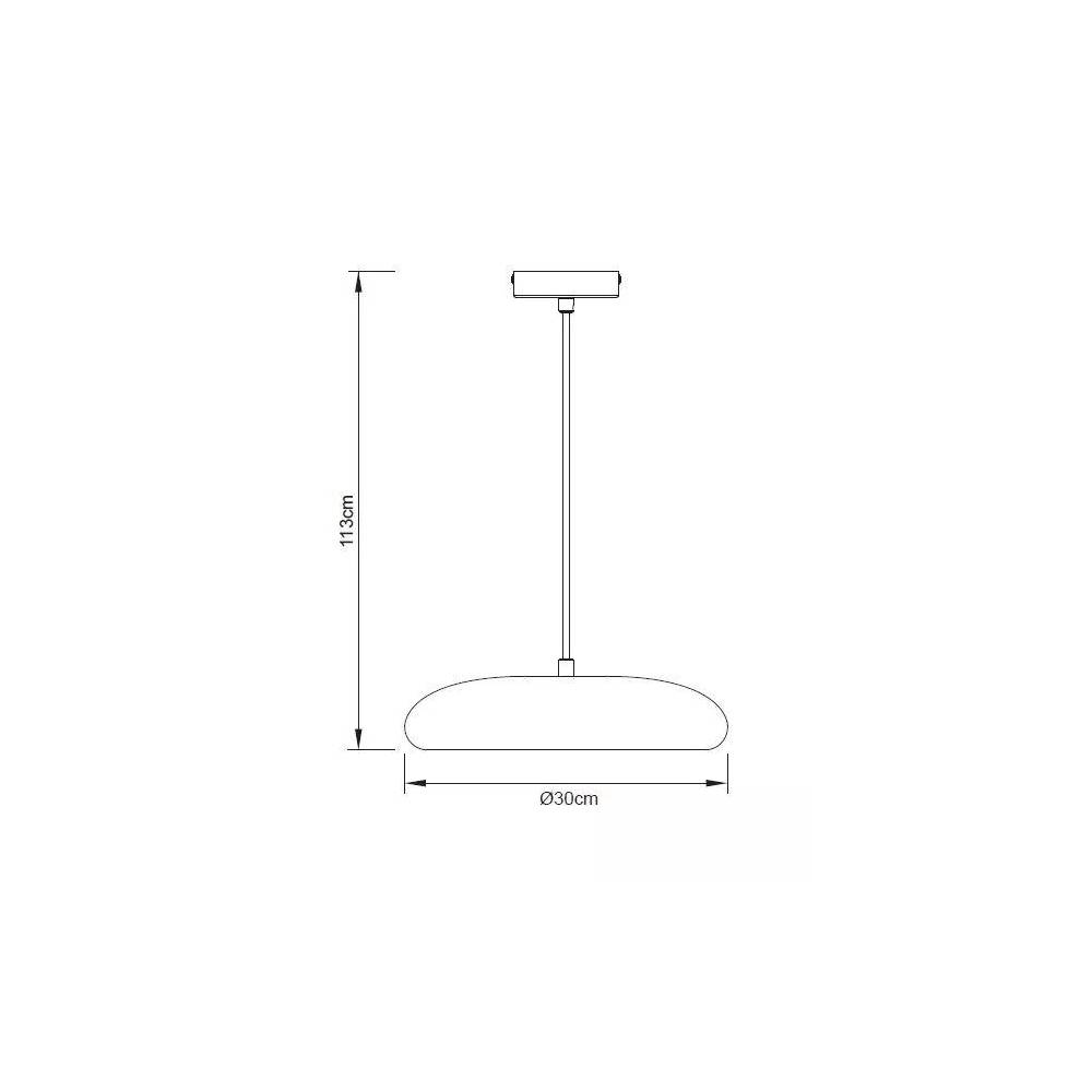 Šviestuvas kabinamas Domoletti Faro P23046A grey, 20 W, E27