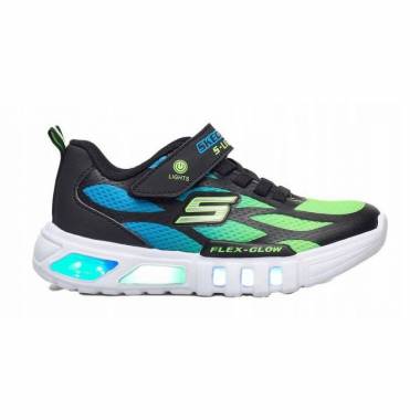 Skechers S Lights batai: Flex-Glow-Dezlo JR 400016L-BBLM