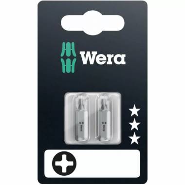 Atsuktuvo antgaliai Wera Torsion 2 vnt PH1 x 25mm