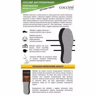 Coccine Antiperspirant Perforuoti DA0213 batų vidpadžiai