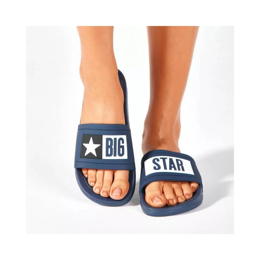 Paplūdimio šlepetės Big Star W DD274A265 navy blue