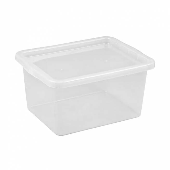 Daiktadėžė, nemaistui/įrankiams/daiktų saugojimo Okko Basic Box 2298, 52 l, skaidri, 39.5 x 59.5 x 31 cm