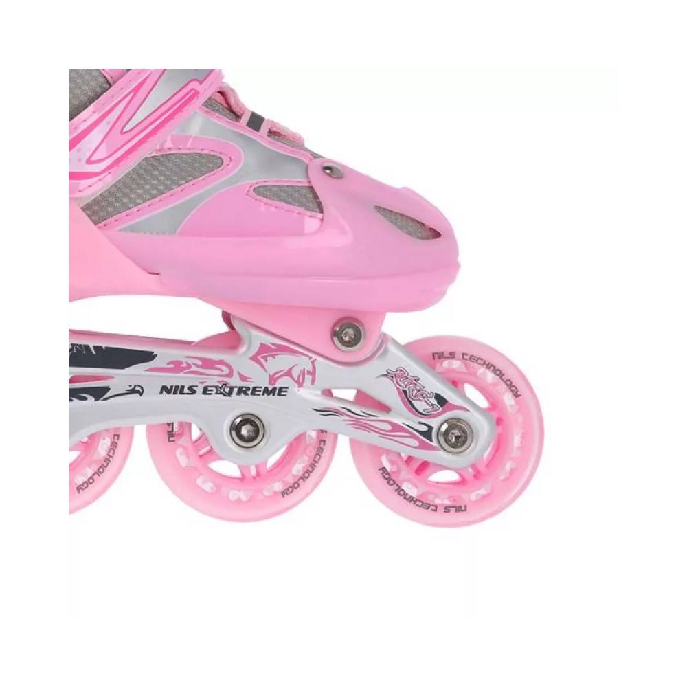 Riedučiai Nils Extreme 2in1 Pink r. 39-42 NH18366 A