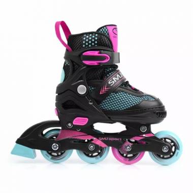 Inline riedučiai SMJ sport 3in1 Jr BS-616TP