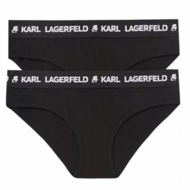 Karl Lagerfeld Logo Hipsters Set W 211W2125 apatinio trikotažo rinkinys