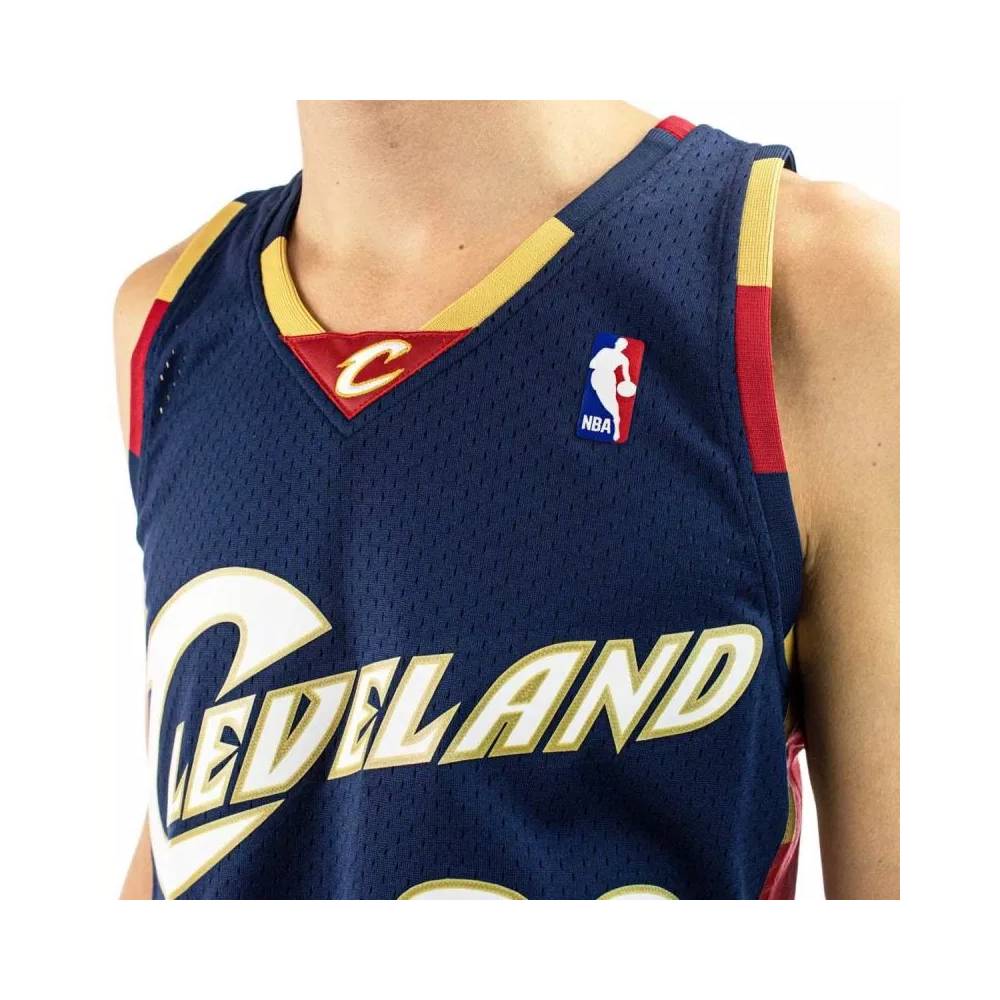 Mitchell &Ness Cleveland Cavaliers NBA Swingman marškinėliai Lebron James M SMJYGS18156-CCANAVY08LJA