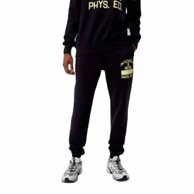 "Mitchell & Ness" firminės madingos grafinės sportinės kelnės M PSWP5533-MNNYYPPPBLCK