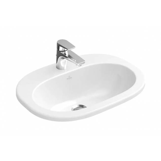 Praustuvas Villeroy & Boch O. Novo 41615601, keramika/porcelianas, 56 cm x 40.5 cm x 17.5 cm