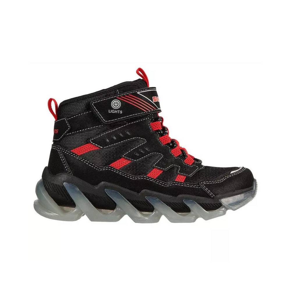 Skechers S-Lights Mega Surge JR 400131L-BKRD batai