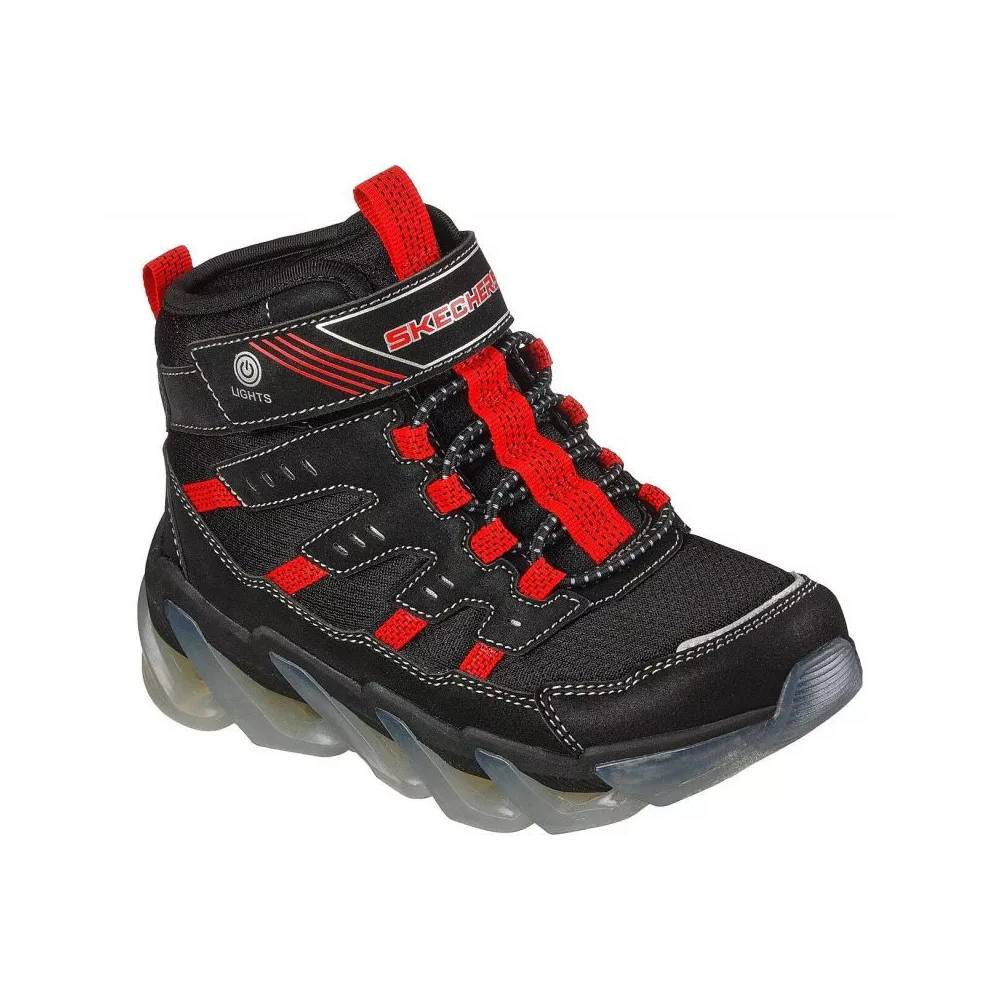 Skechers S-Lights Mega Surge JR 400131L-BKRD batai