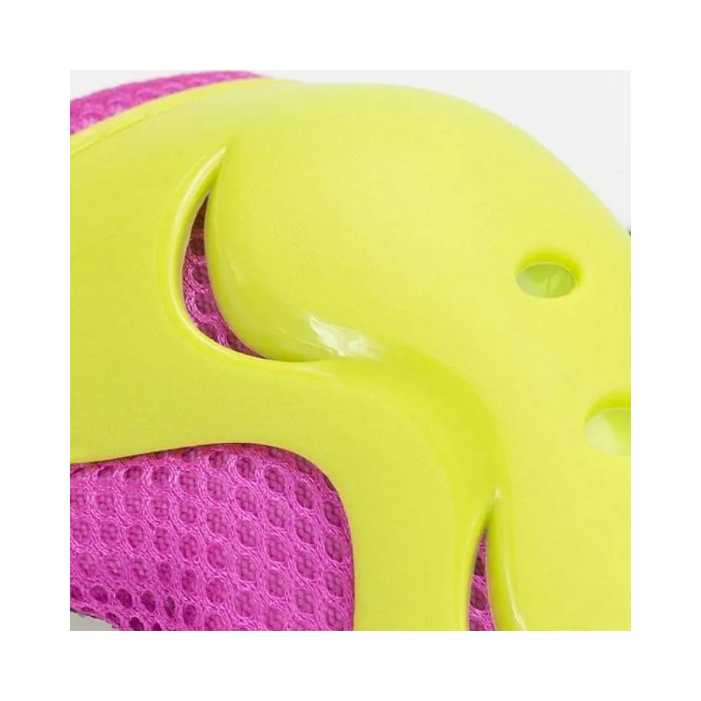 Apsaugų rinkinys Nils Extreme H320 pink-lime XL dydžio