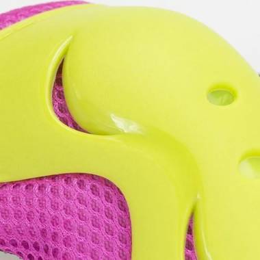 Apsaugų rinkinys Nils Extreme H320 pink-lime XL dydžio