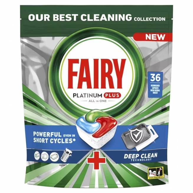 KAPSULĖS IND FAIRY PLATPLUS DCLEAN 36VNT