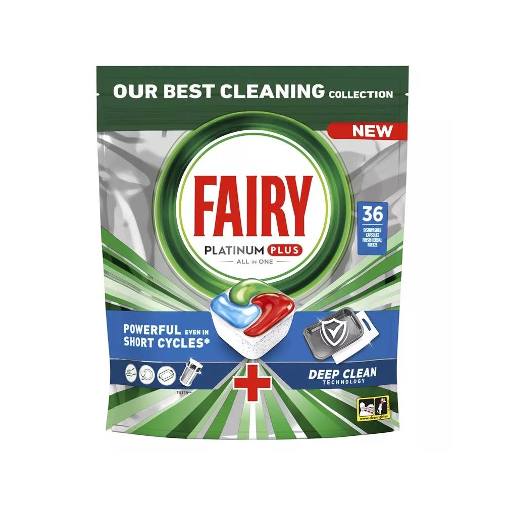 KAPSULĖS IND FAIRY PLATPLUS DCLEAN 36VNT