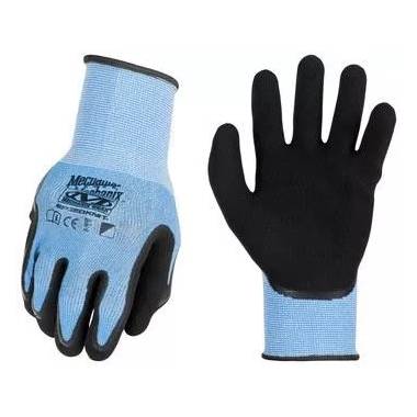 Pirštinės pirštuotos Mechanix Wear S1CB-03-007, tekstilė/lateksas, mėlyna/juoda, S