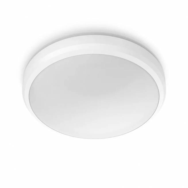 Šviestuvas Philips Doris, 6W, LED, IP54, baltas, 22 cm x 7 cm