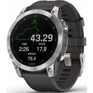 Išmanusis laikrodis Garmin fēnix 7, sidabro