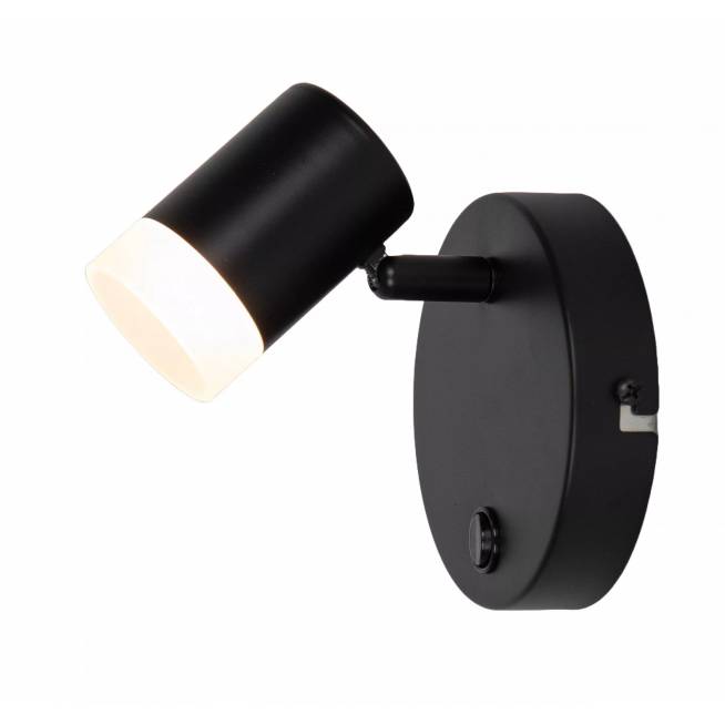 Šviestuvas sieninis Domoletti Wick LED21001-1R BLK, 3.5 W,3K