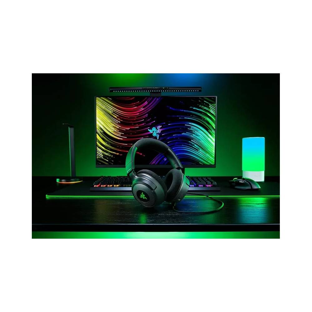 Laidinės žaidimų ausinės Razer Kraken V4 X, juodos