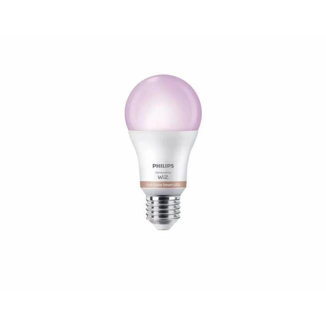 Lemputė Philips LED, A60, įvairių spalvų, E27, 8 W, 806 lm