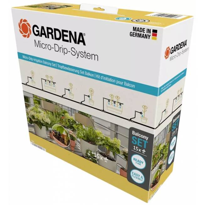 Laistymo sistema Gardena Micro Drip System Balcony 38 vnt