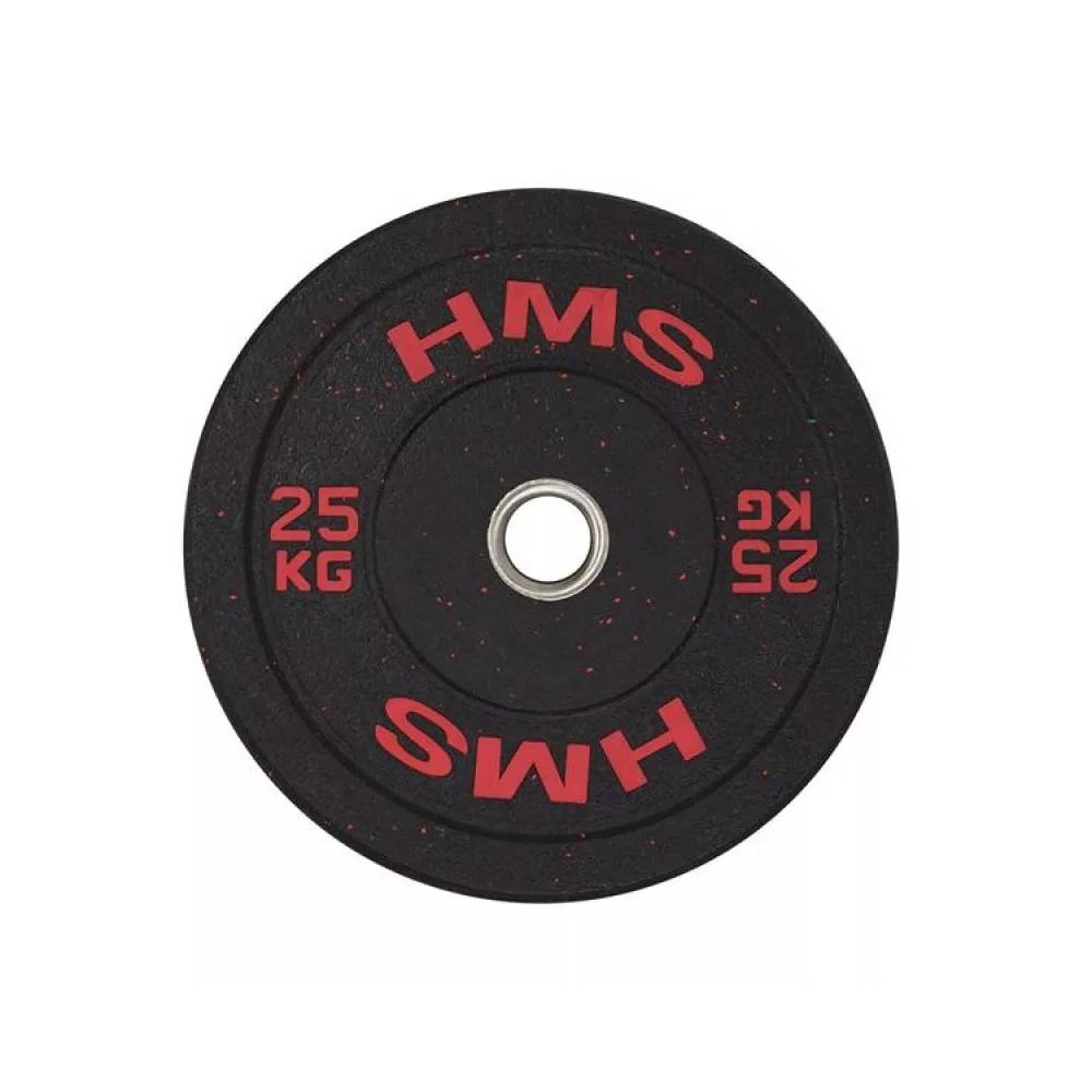 Olimpinė plokštelė HMS RED BUMPER 25 kg HTBR25