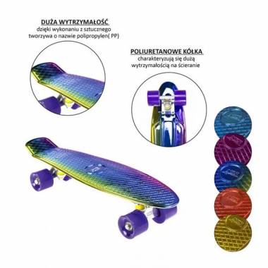 Riedlentė Nils Extreme ELECTROSTYLE PENNYBOARD PNB01 BLUE