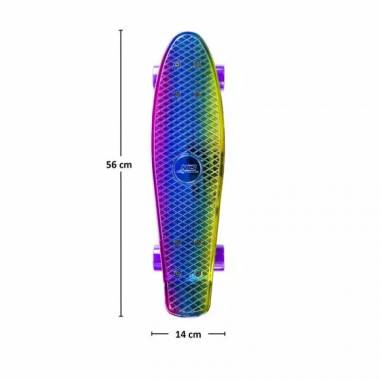 Riedlentė Nils Extreme ELECTROSTYLE PENNYBOARD PNB01 BLUE