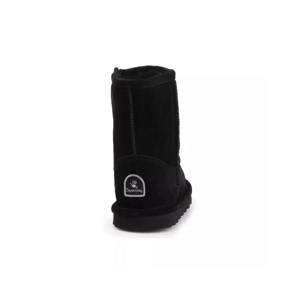 BearPaw Elle Toddler Zipper Black Jr 1962TZ-011 batai