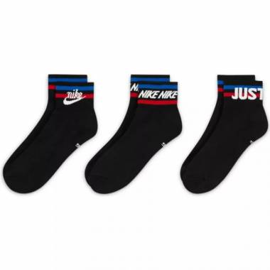 Nike Everyday Essential 3Pack DX5080 010 kojinės