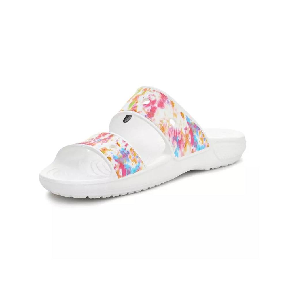 "Crocs Classic Tie Dye Graphic Sandal W" 207283-928