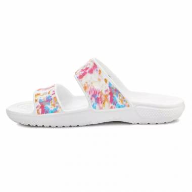 "Crocs Classic Tie Dye Graphic Sandal W" 207283-928