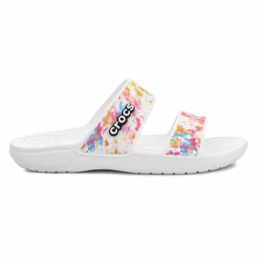 "Crocs Classic Tie Dye Graphic Sandal W" 207283-928