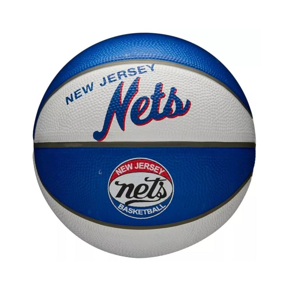 "Wilson NBA Team Retro Brooklyn Nets" mini kamuolys WTB3200XBBRO