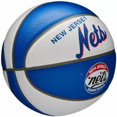 "Wilson NBA Team Retro Brooklyn Nets" mini kamuolys WTB3200XBBRO