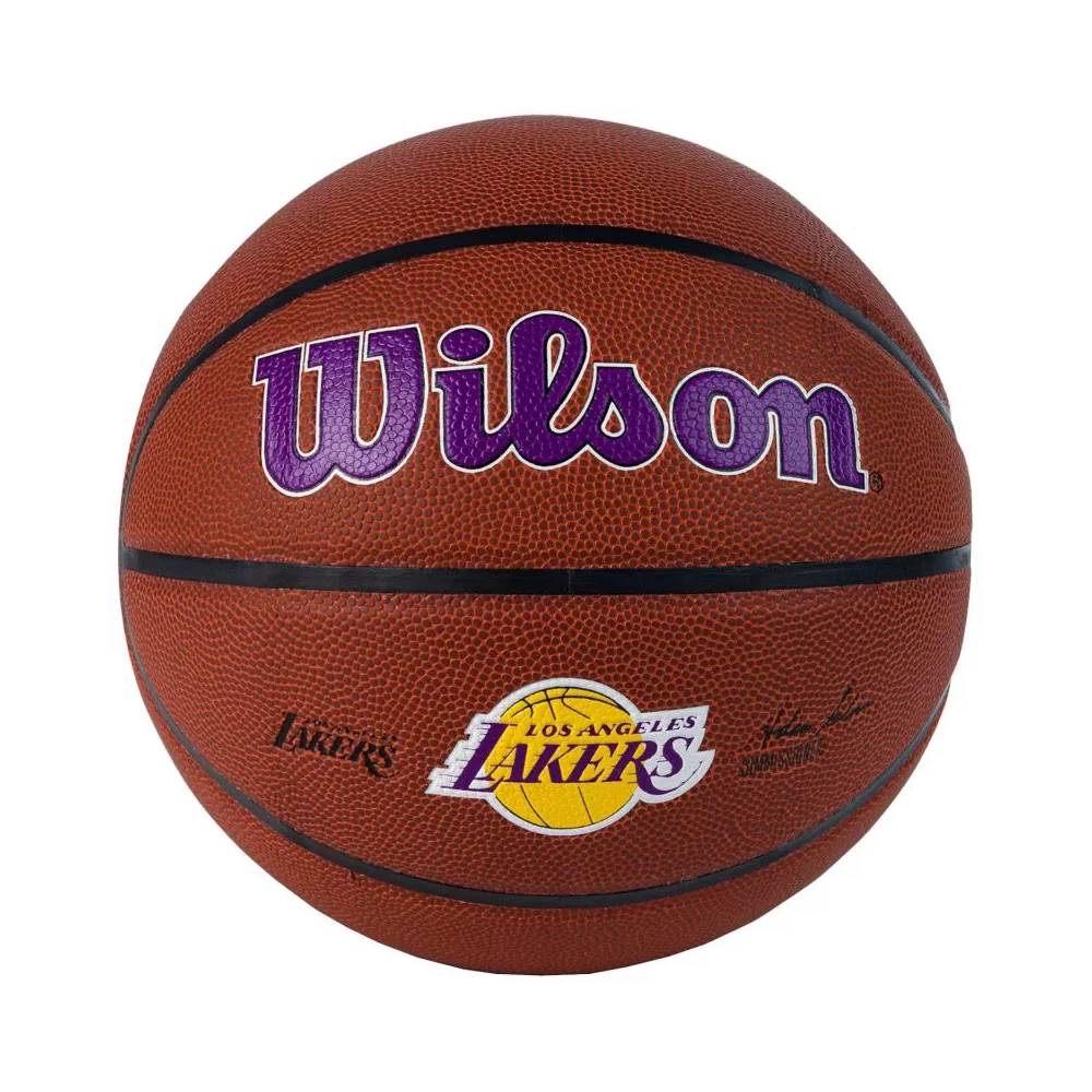 Krepšinio kamuolys Wilson Team Alliance Los Angeles Lakers Ball WTB3100XBLAL