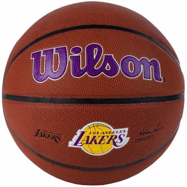 Krepšinio kamuolys Wilson Team Alliance Los Angeles Lakers Ball WTB3100XBLAL