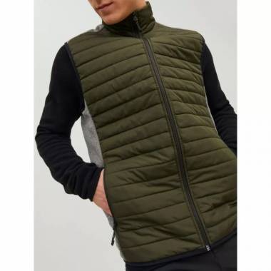 Jack & Jones Jjemulti Megztinis su apykakle ir rankovėmis M 12200684ROSIN