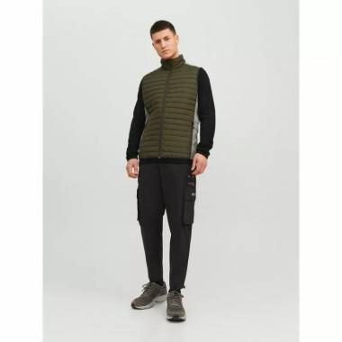 Jack & Jones Jjemulti Megztinis su apykakle ir rankovėmis M 12200684ROSIN