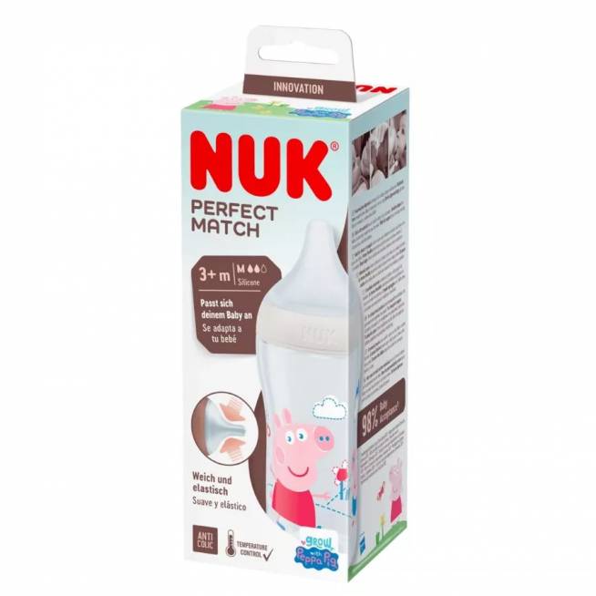 NUK 160187 PP 260 ml PEPPA buteliukas