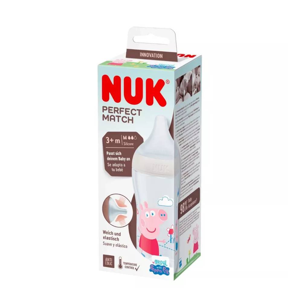 NUK 160187 PP 260 ml PEPPA buteliukas