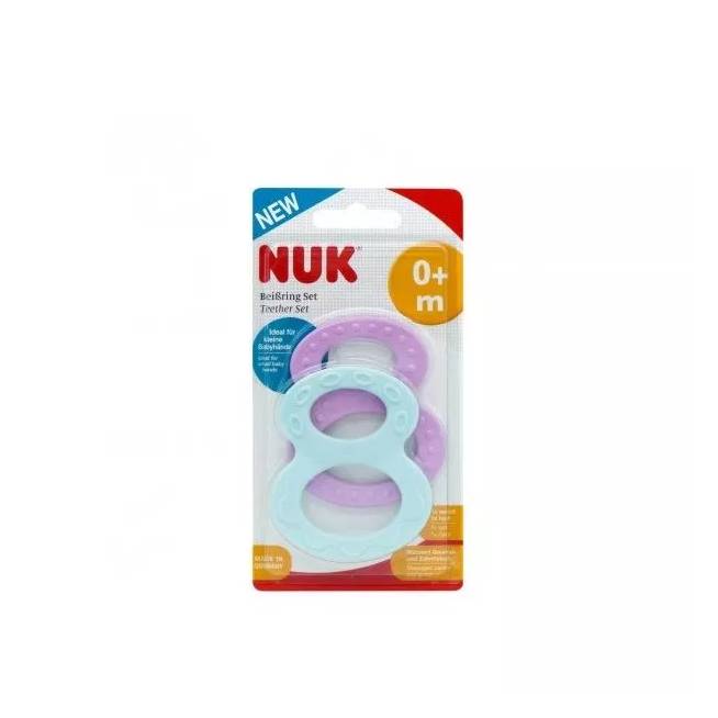 NUK 256455 Kramtukas 8 SOFT 2 vnt. 0+