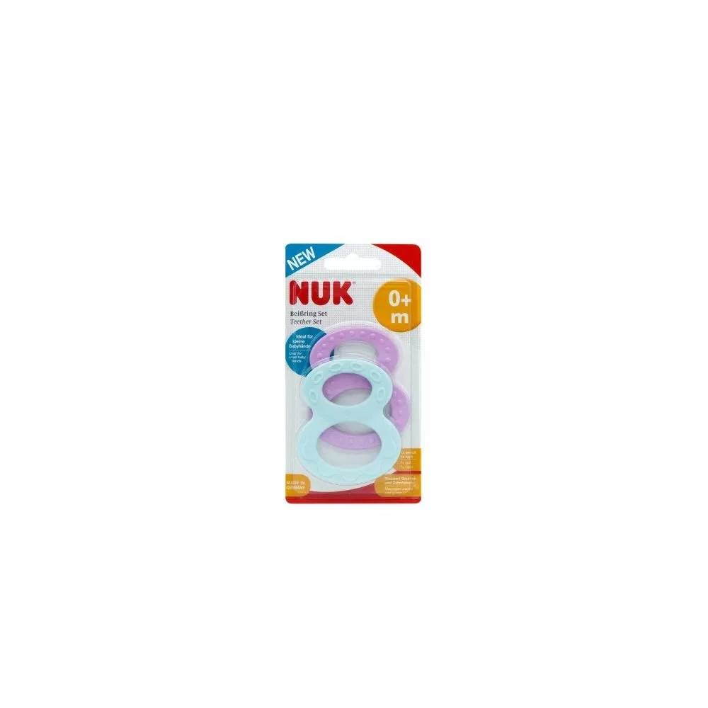 NUK 256455 Kramtukas 8 SOFT 2 vnt. 0+