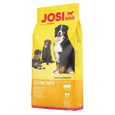 Sausas šunų maistas Josera JosiDog Economy, grūdai, 15 kg