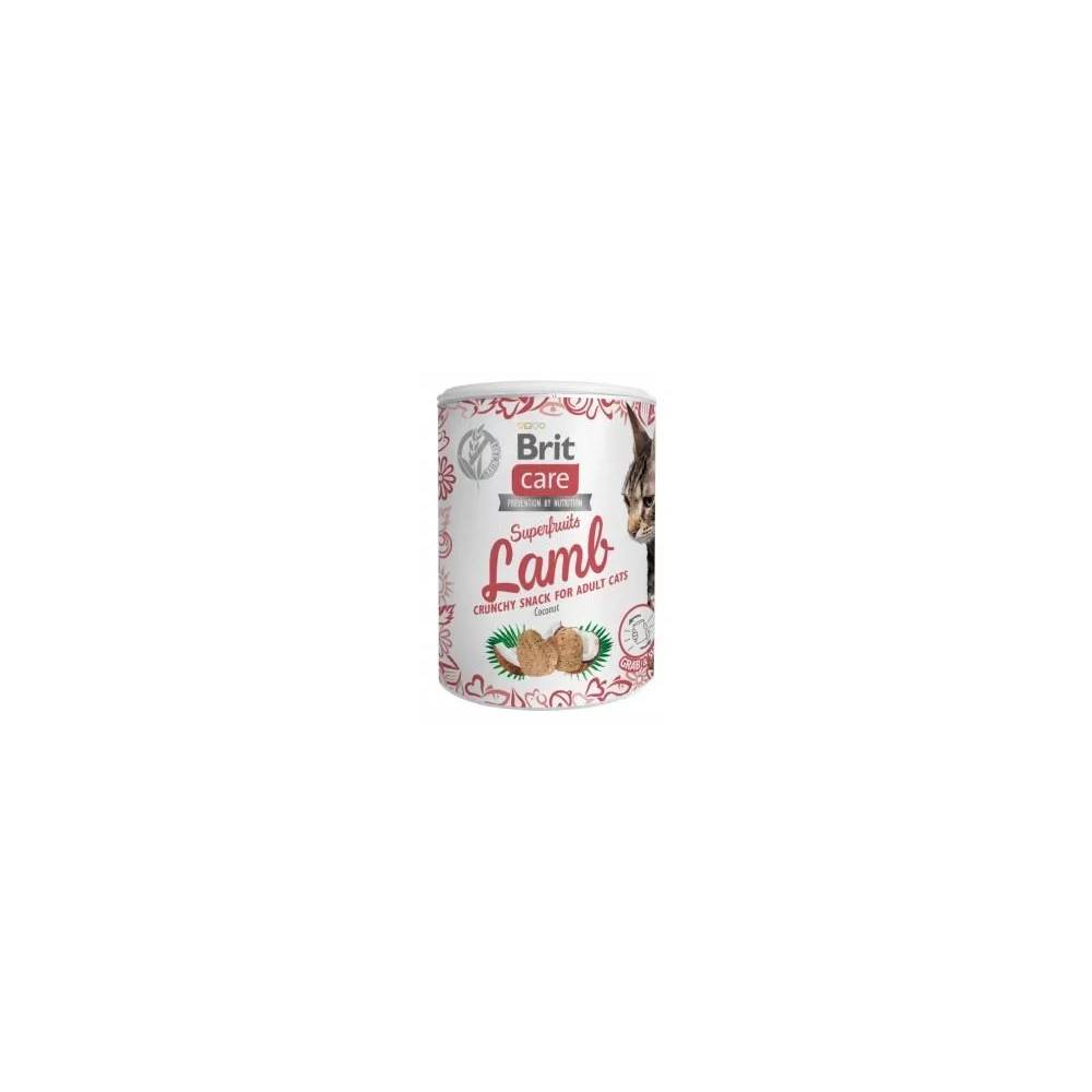 Skanėstas katėms Brit Superfruits Lamb with Coconut, ėriena, 0.1 kg